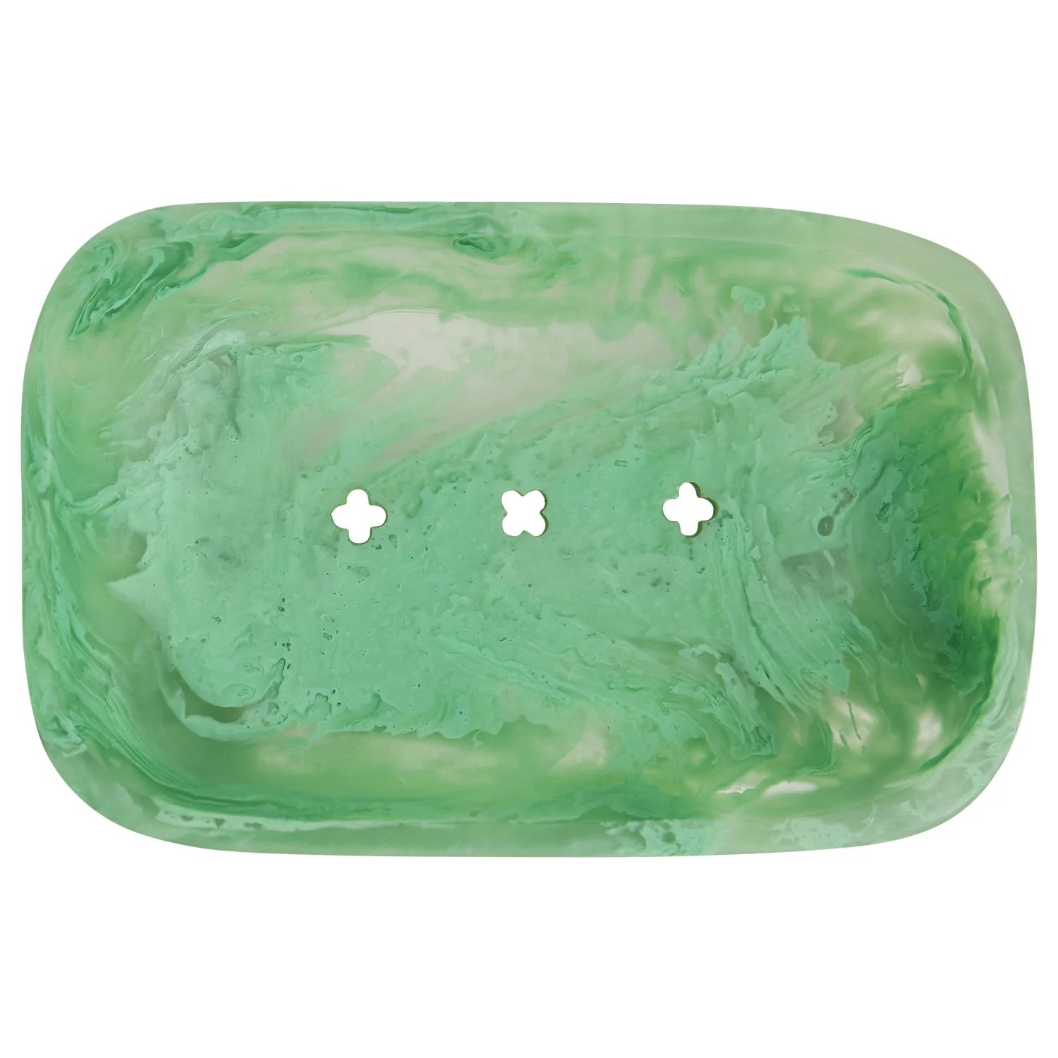 Sage and Clare Daja Soap Dish - Emerald