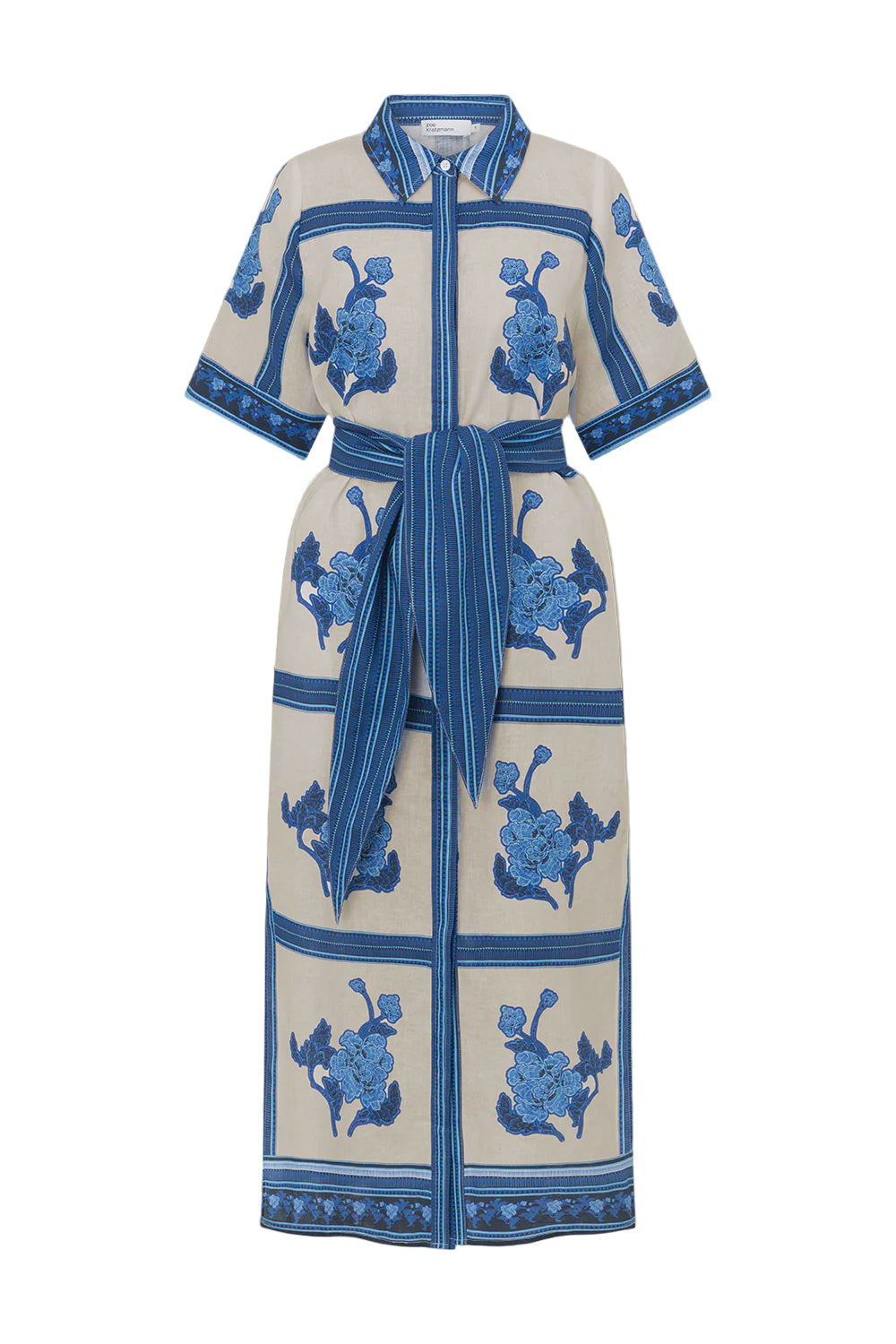 Zoe Kratzmann Roam Dress - Azure Collage