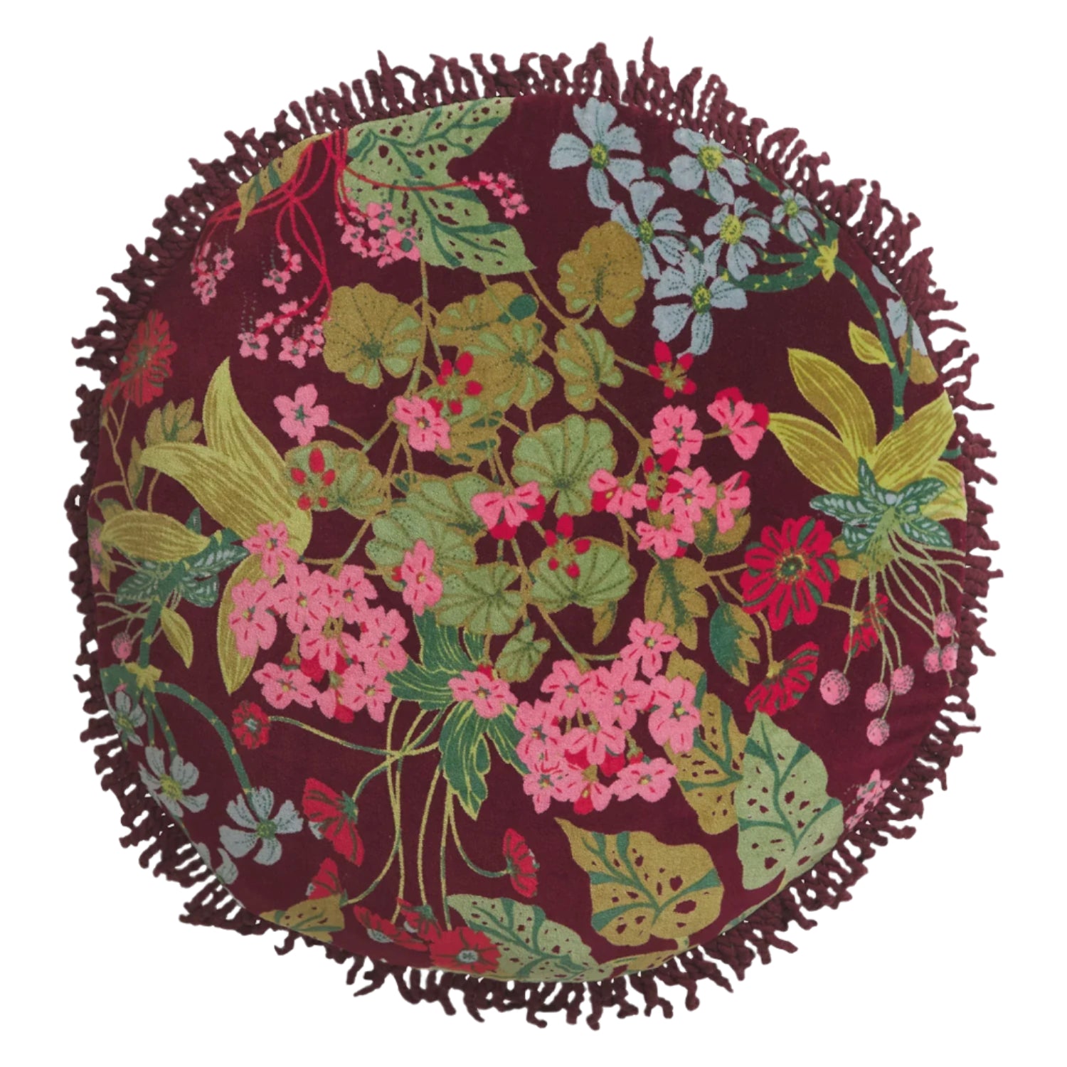 Sage and Clare Genevieve Fringe Cushion
