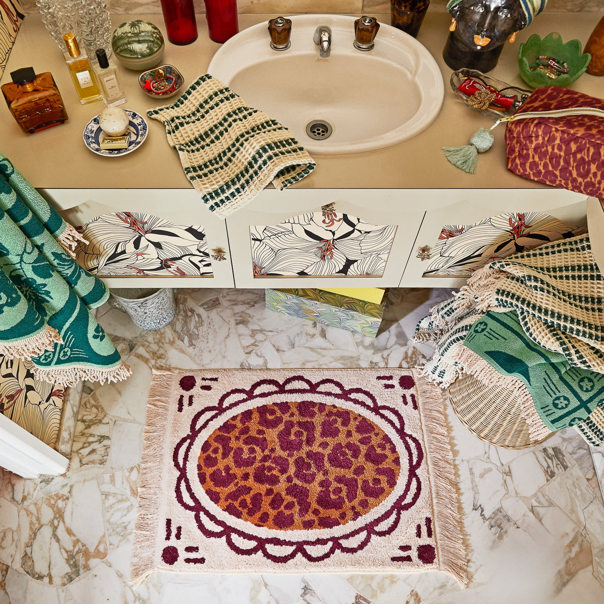 Sage and Clare Odette Bath Mat