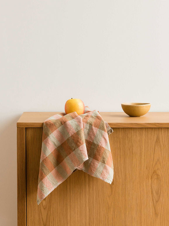 Citta Anni Tea Towel - Mandarin