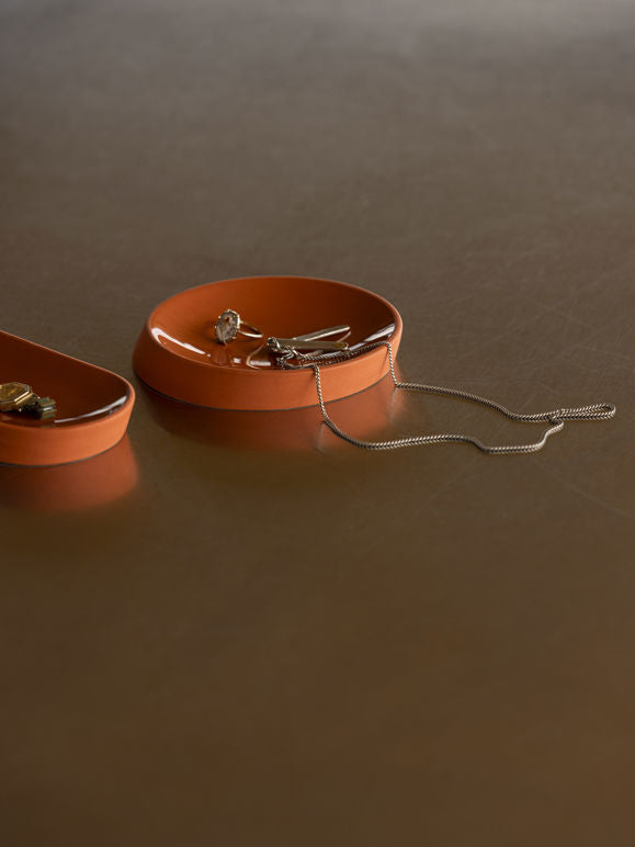 Citta Oblique Tray Small - Brick