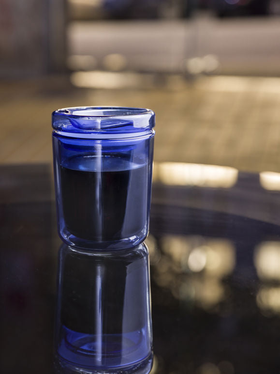 Citta Glass Travel Cup - Cobalt
