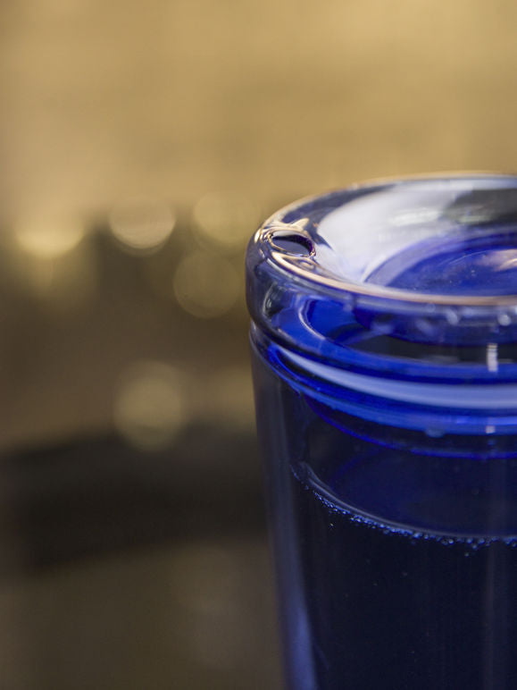 Citta Glass Travel Cup - Cobalt