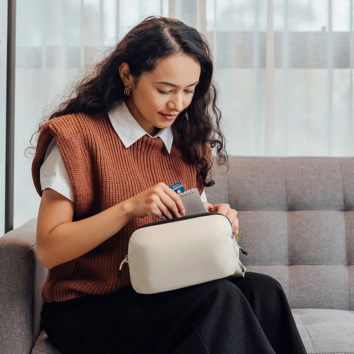 Orbitkey Urban Sling Bag - Mini 2L Stone