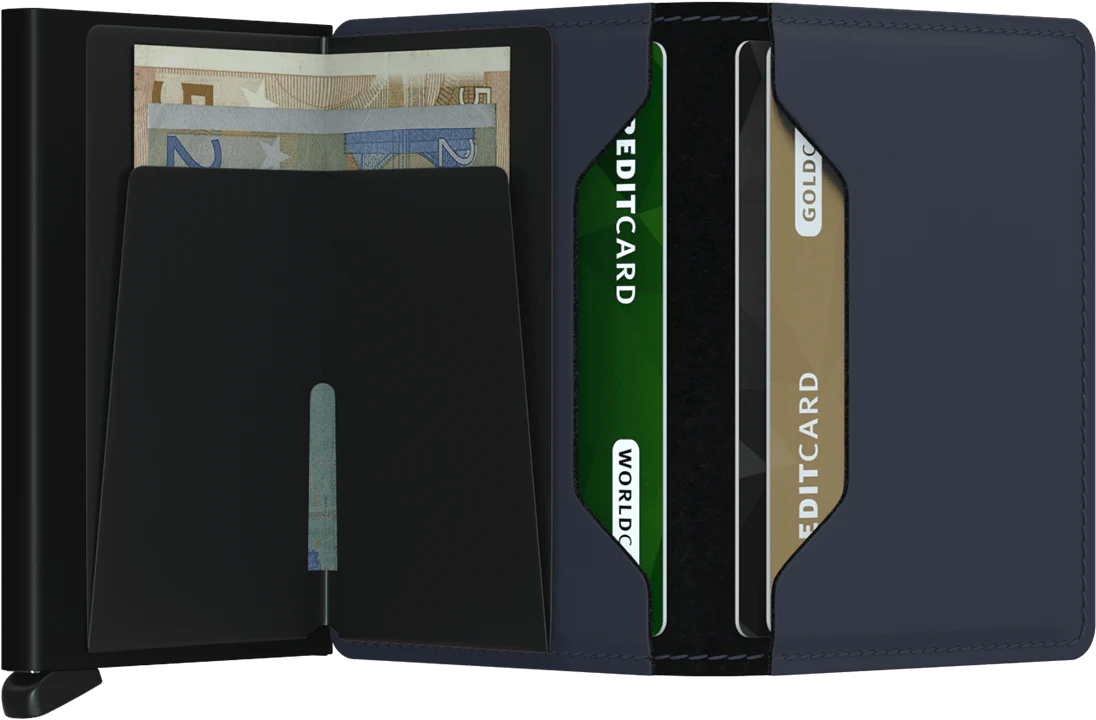 Secrid Slimwallet - Matte Night Blue
