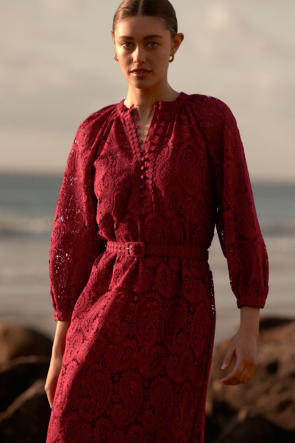 Zoe Kratzmann Sonnet Dress - Raspberry