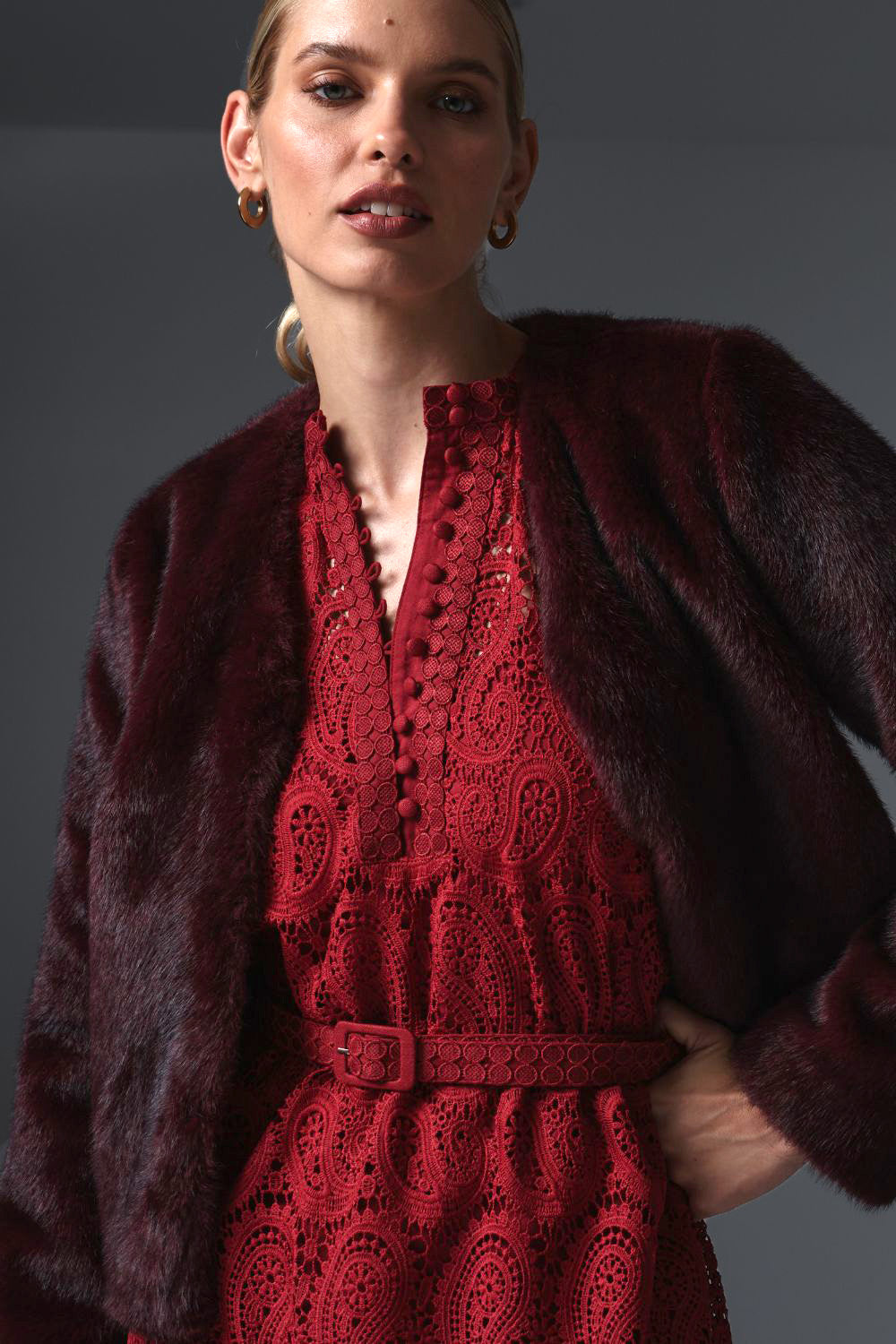 Zoe Kratzmann Sonnet Dress - Raspberry