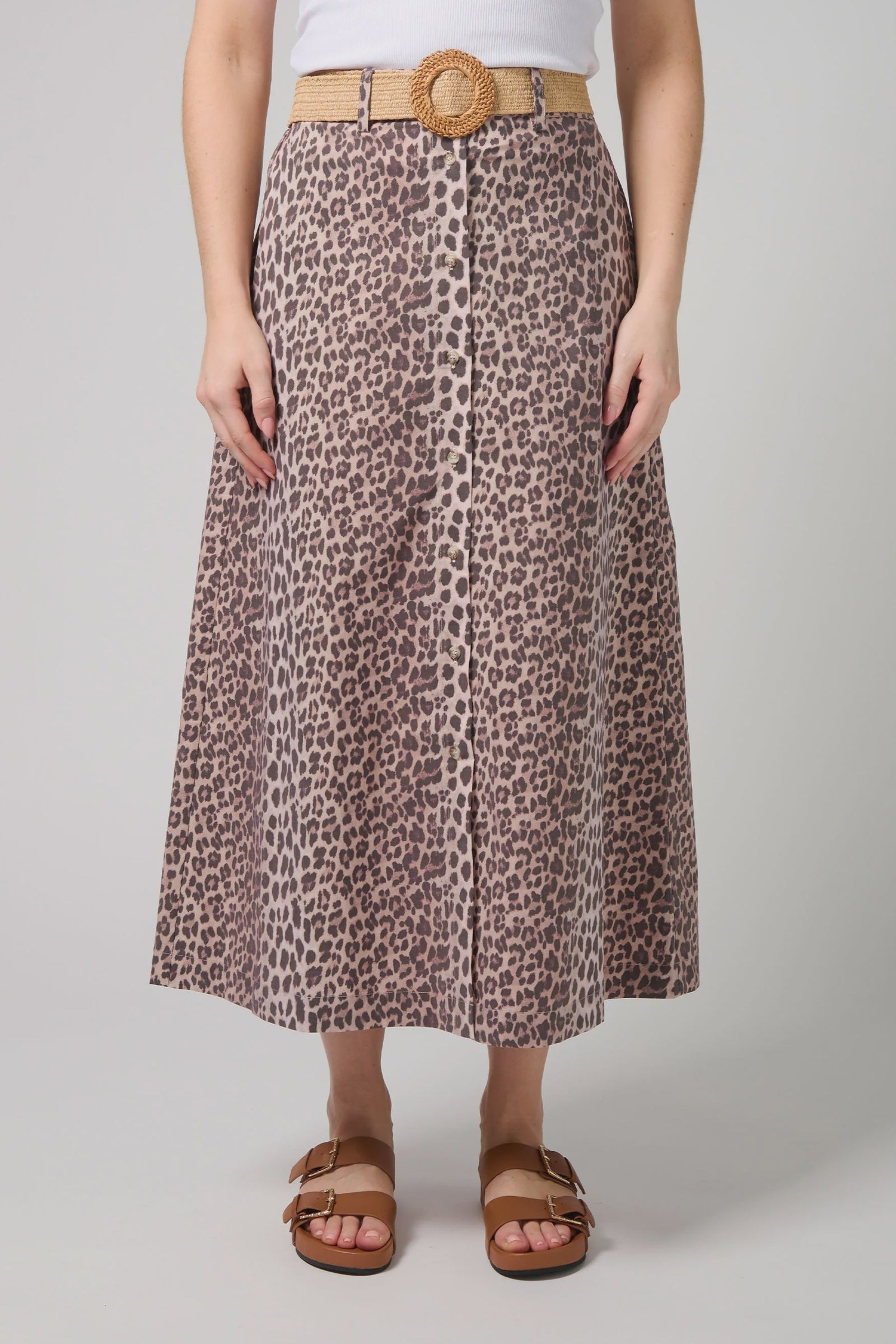 Stella and Gemma Kate Skirt - Leopard