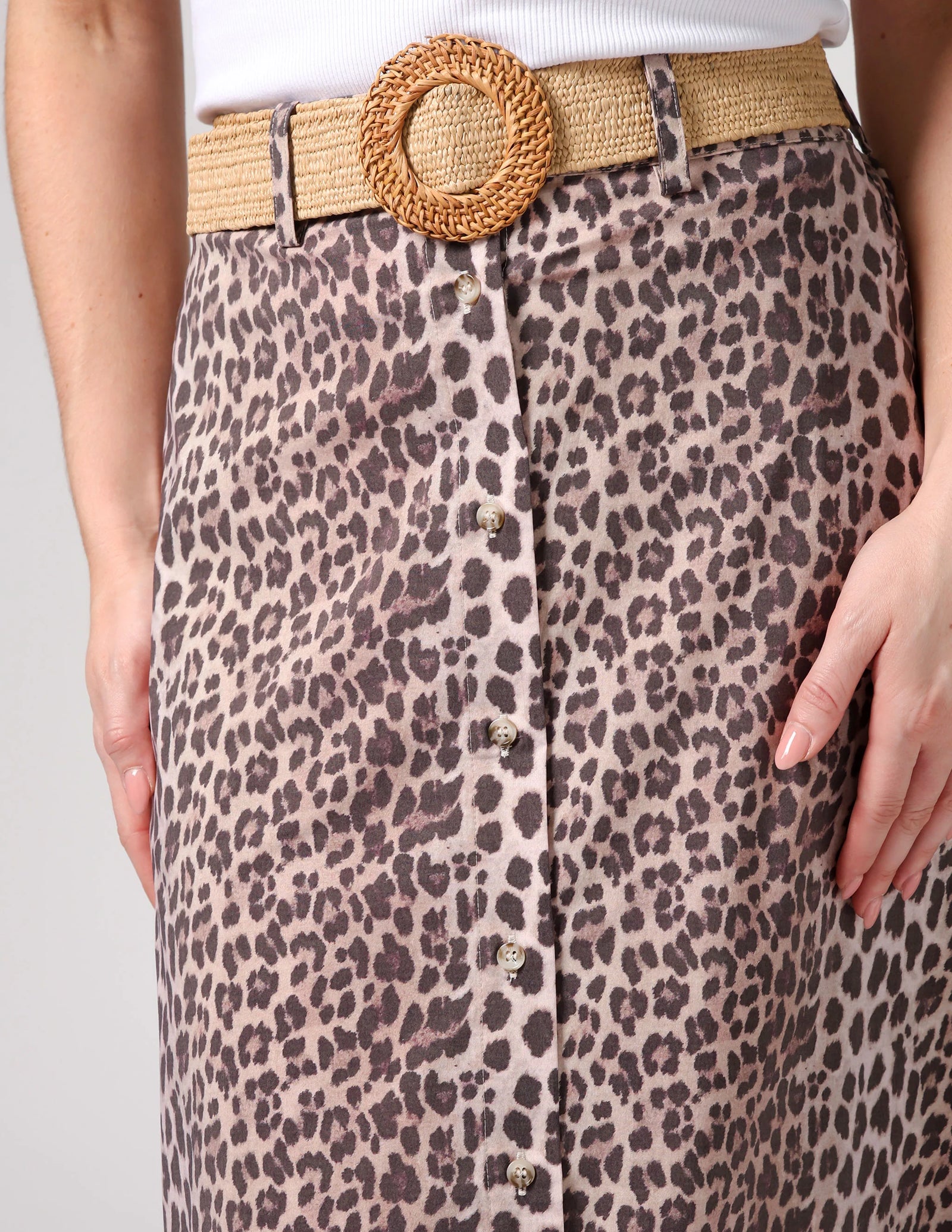 Stella and Gemma Kate Skirt - Leopard