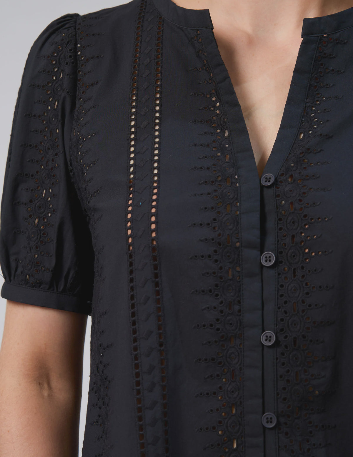 Stella and Gemma Maddie Blouse - Black