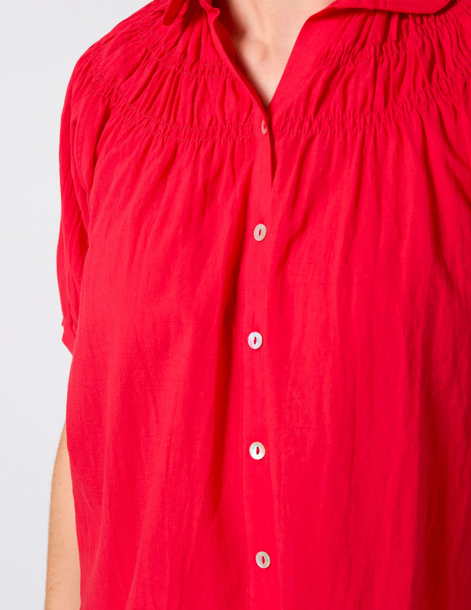 Stella and Gemma Mimi Blouse - Flame