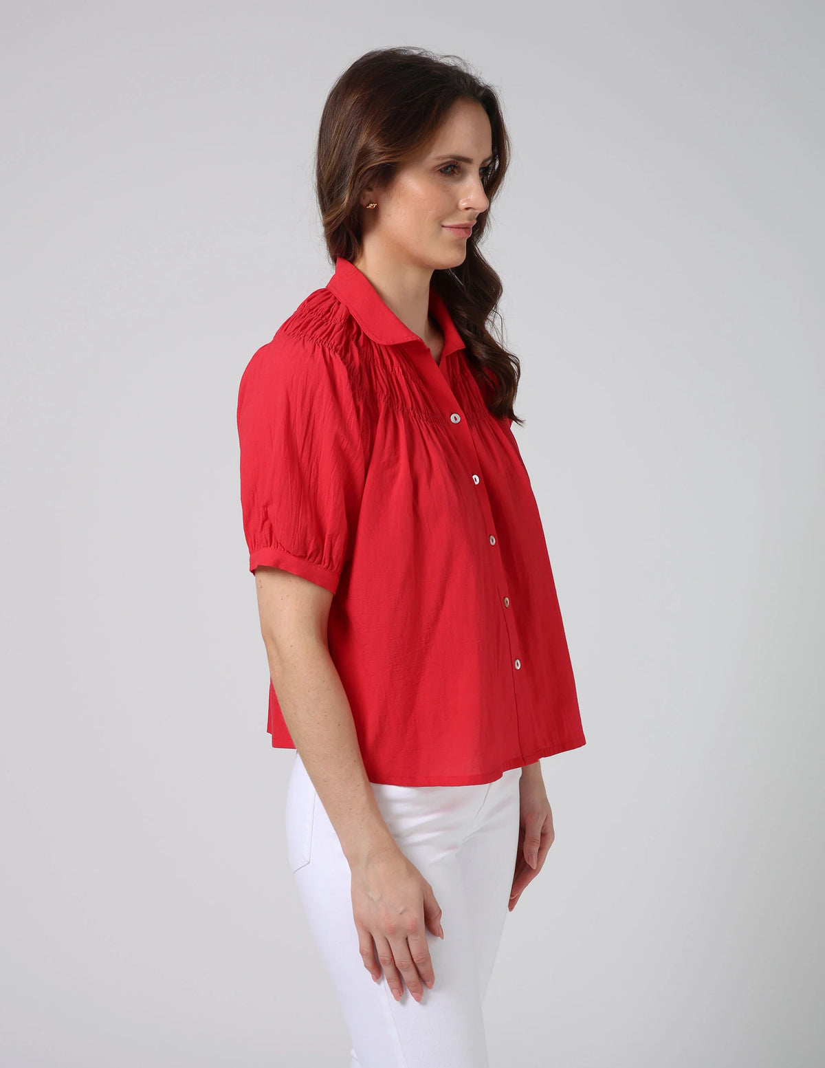 Stella and Gemma Mimi Blouse - Flame