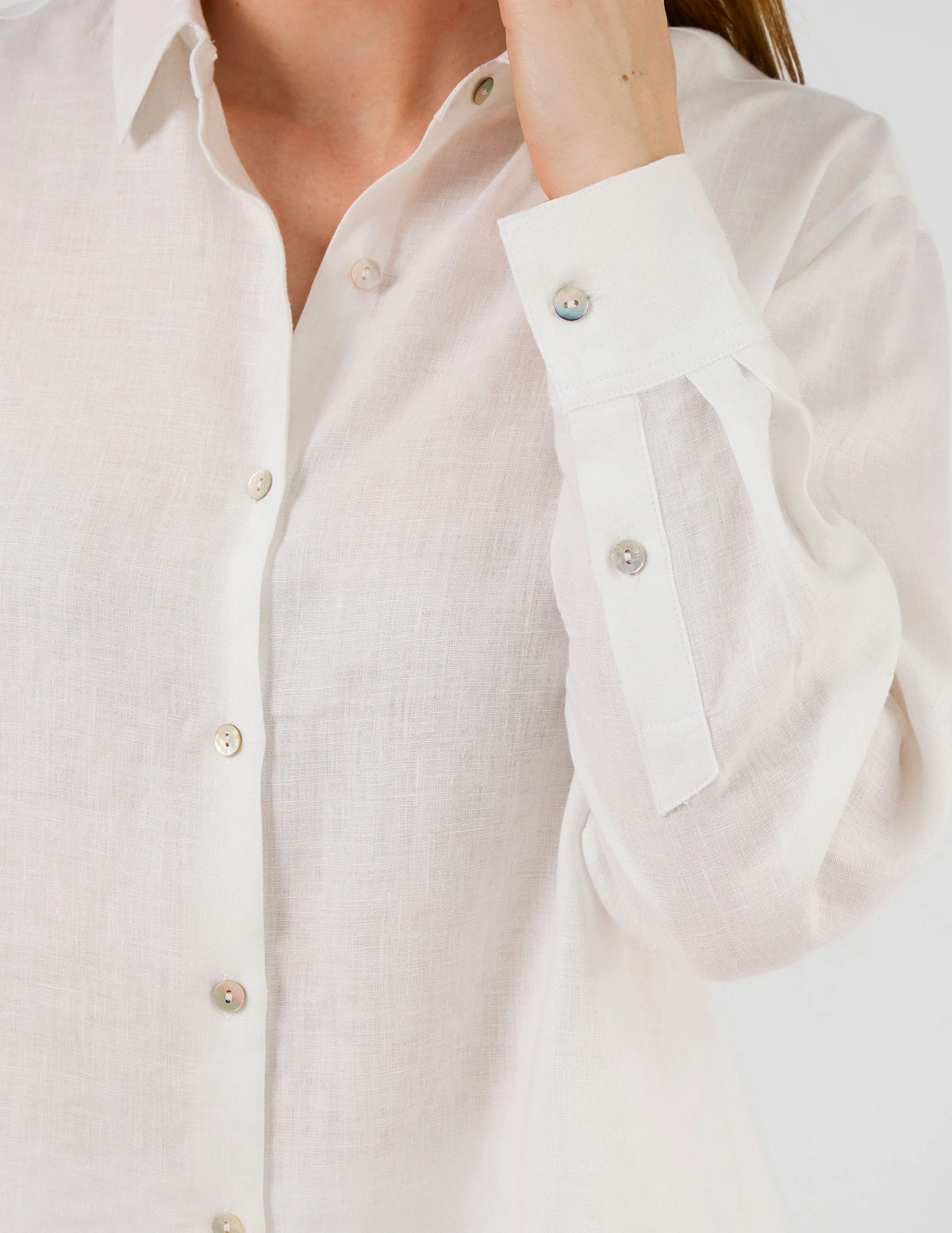 Stella and Gemma Perfect White Shirt - White