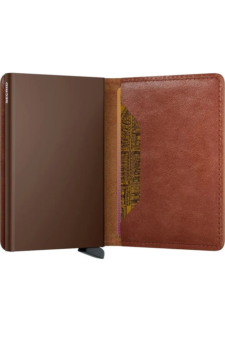 Secrid Slimwallet - Vintage Cognac Brown