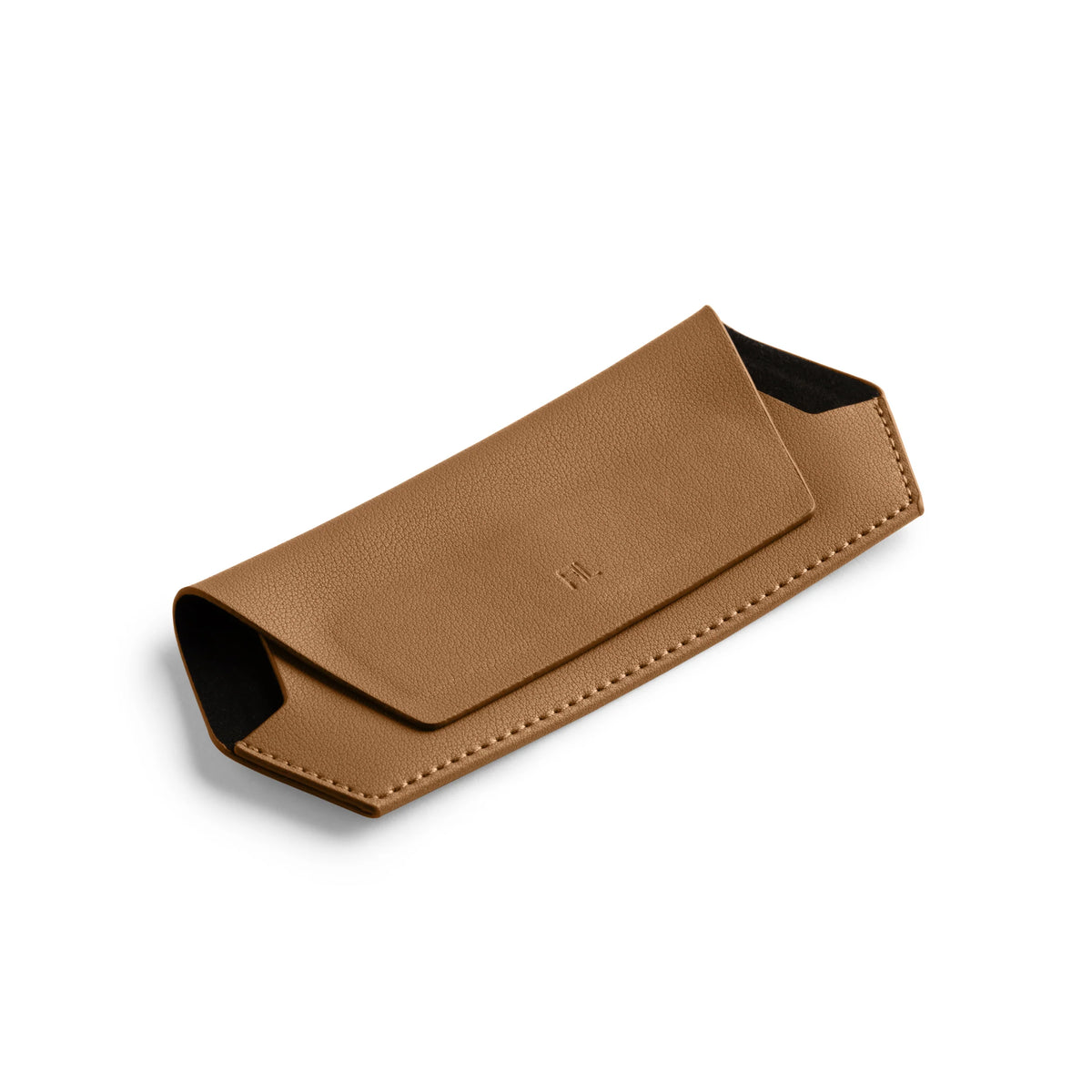 Fox and Leo Slimline Glasses Case - Tan