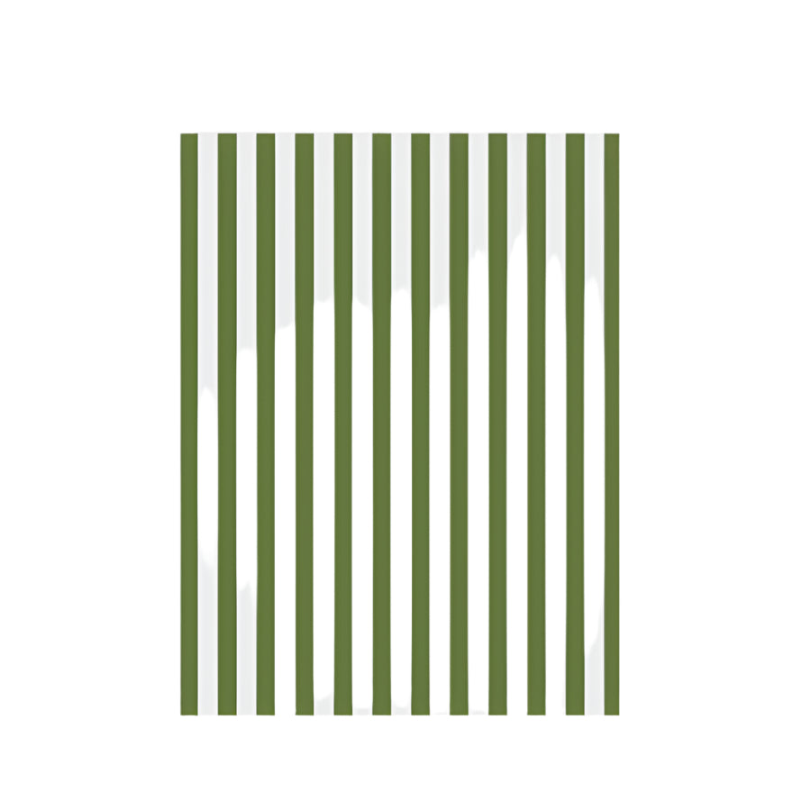 Father Rabbit Tea Towel - Olive Stripe