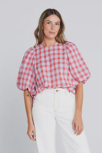 Thing Thing Lucie Top - Check Mate