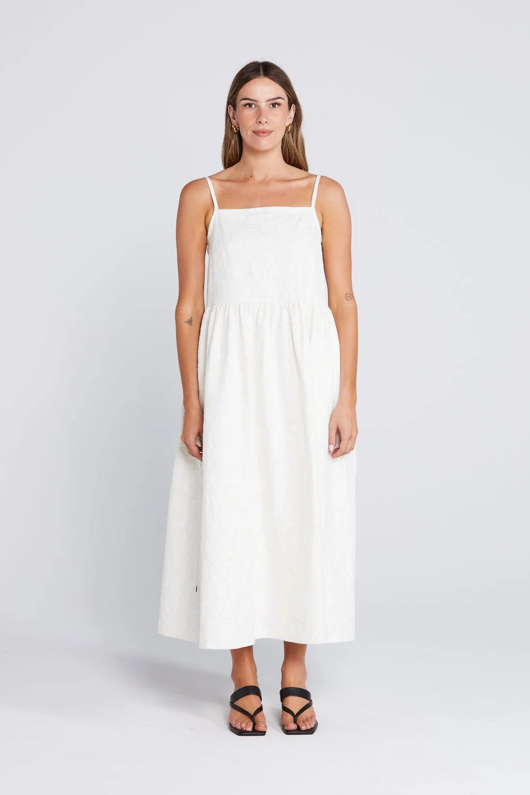 Thing Thing Ziggle Dress - Creamy Daisy