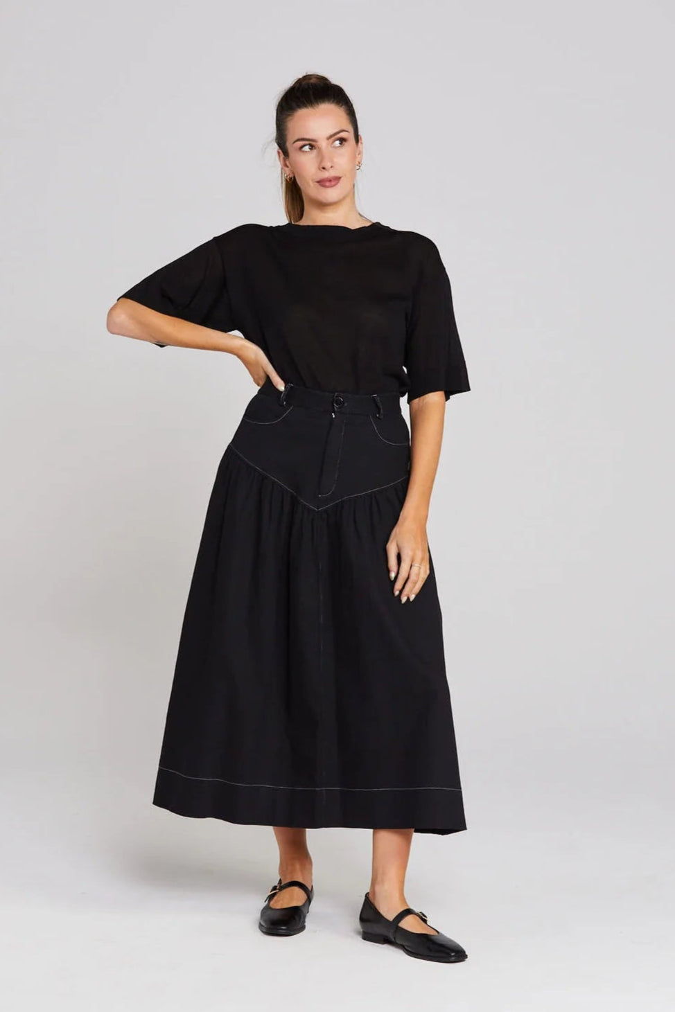Thing Thing Zoey Skirt - Black