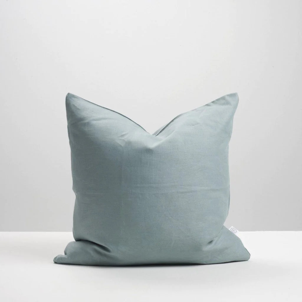Thread Design Ocean Linen Cushion - 50x50cm