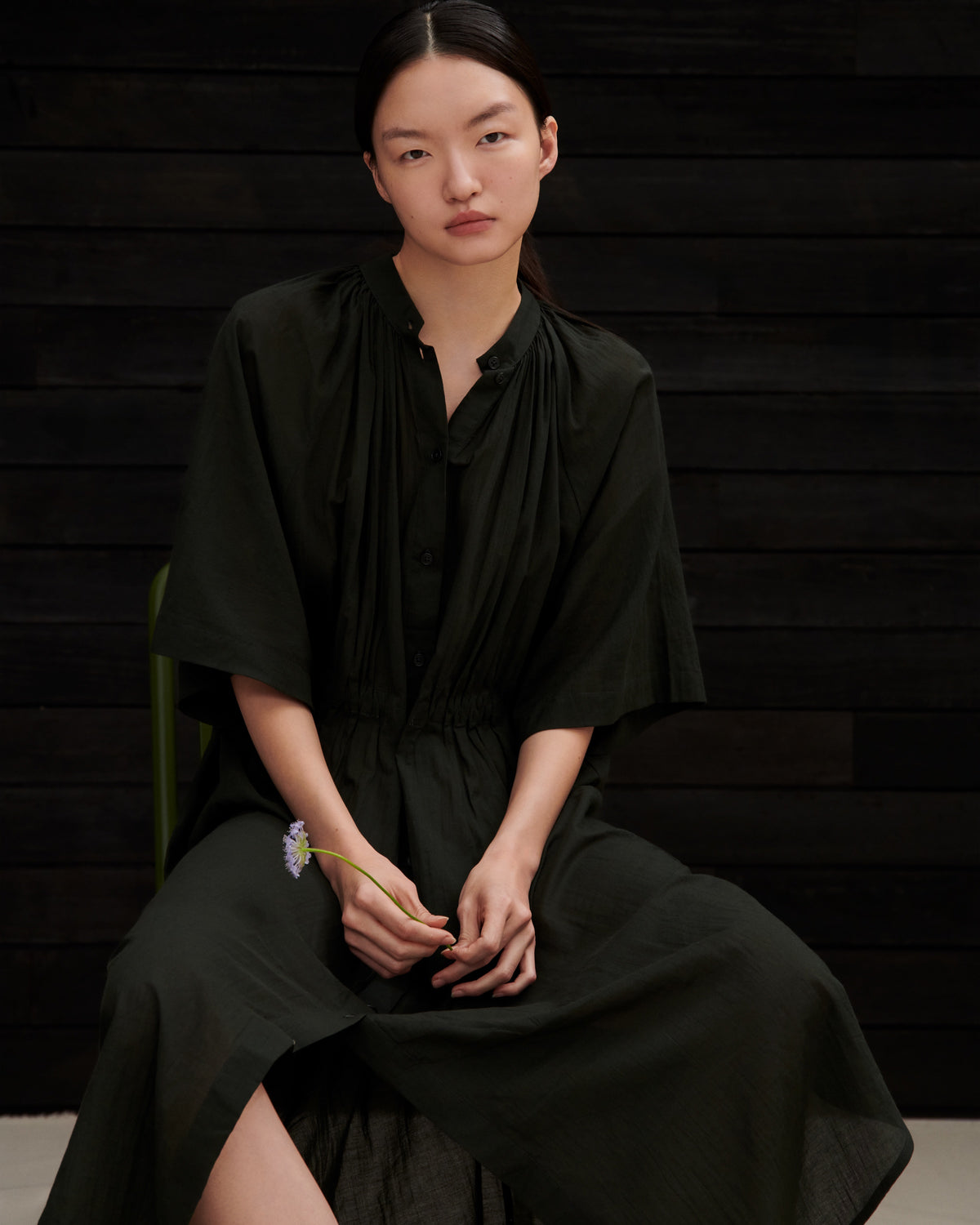 Kowtow Intuition Dress - Dark Forest