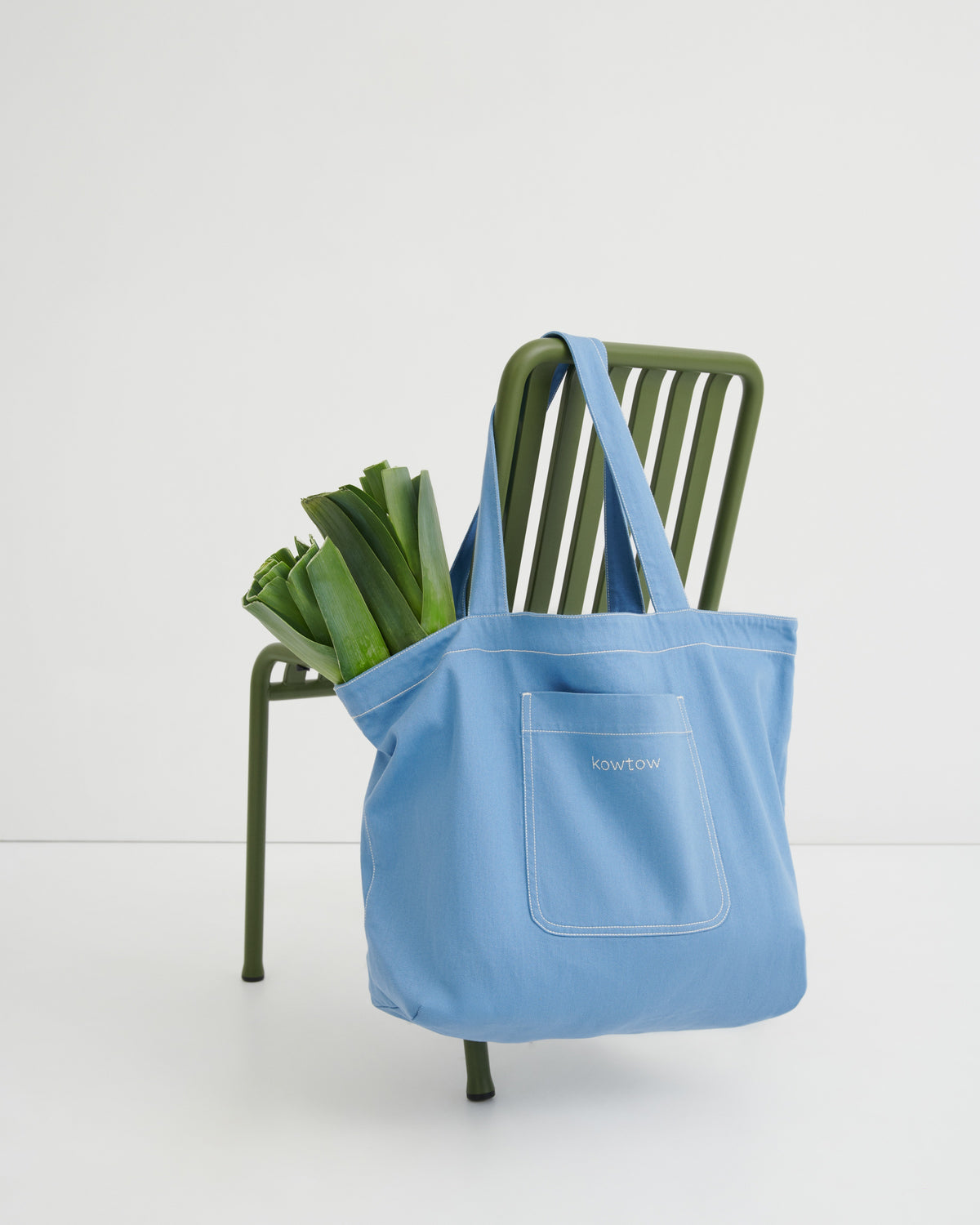 Kowtow Everyday Tote - Sky Denim