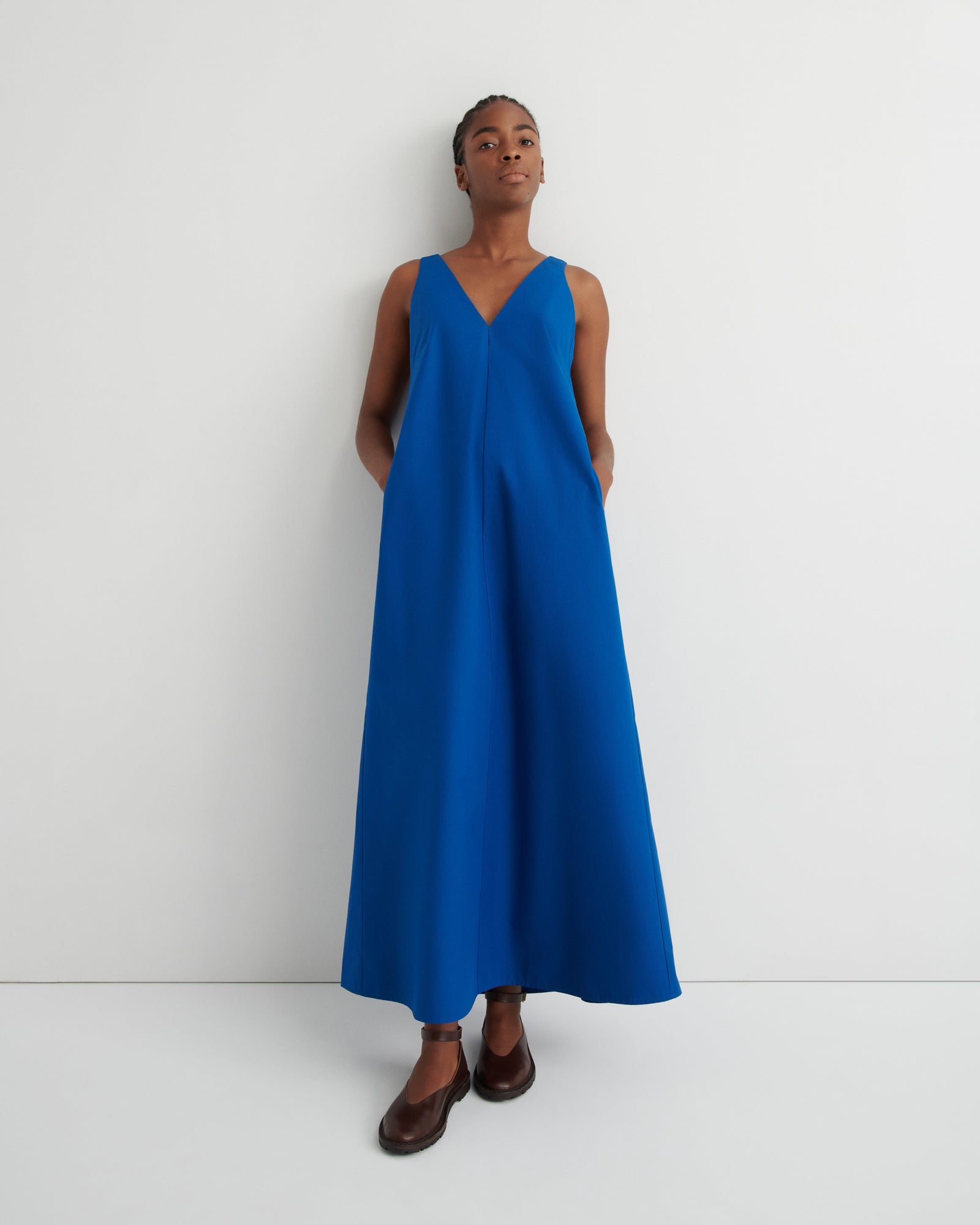 Kowtow Eventide Dress - Blue Orchid