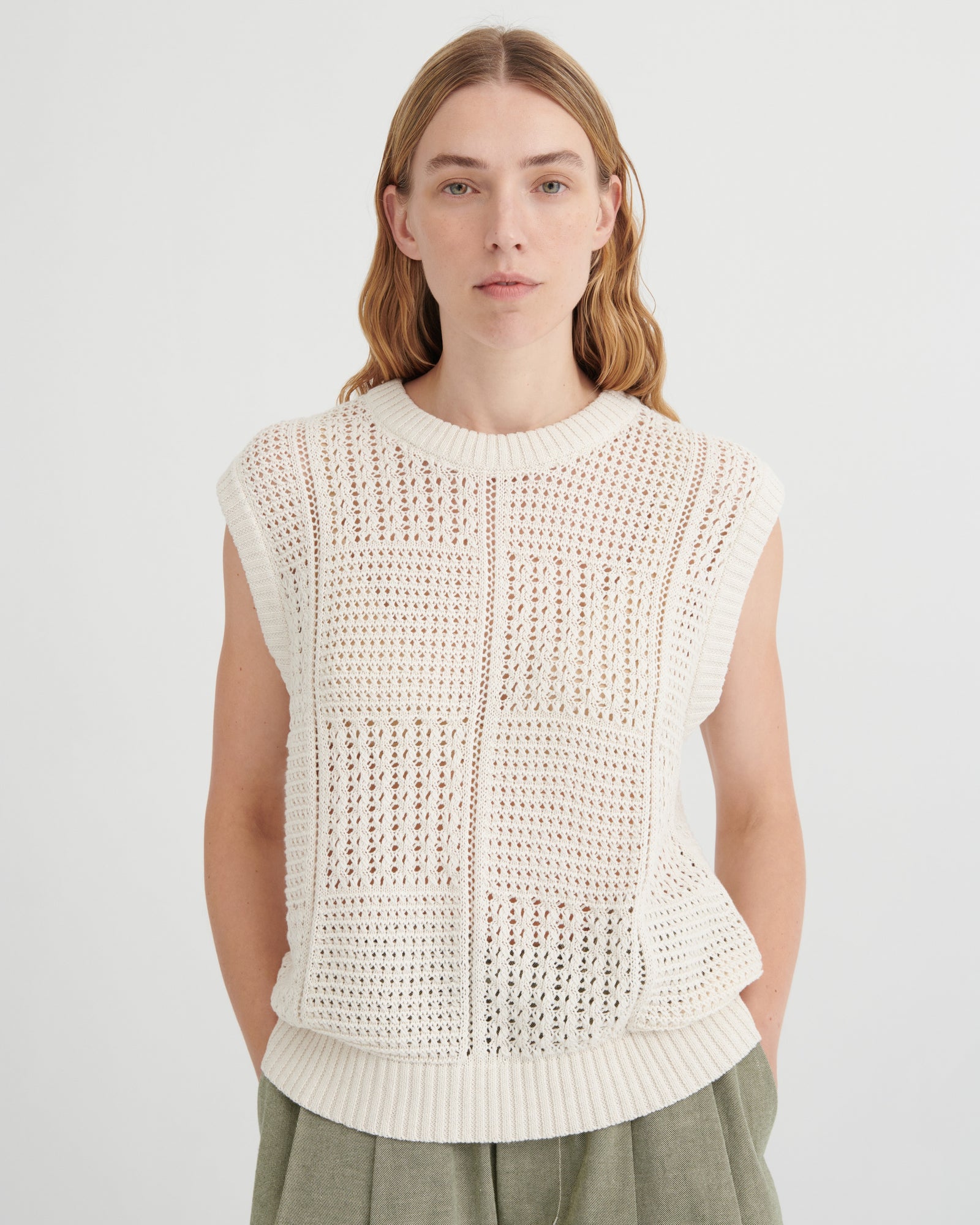 Kowtow Verse Top - Ecru