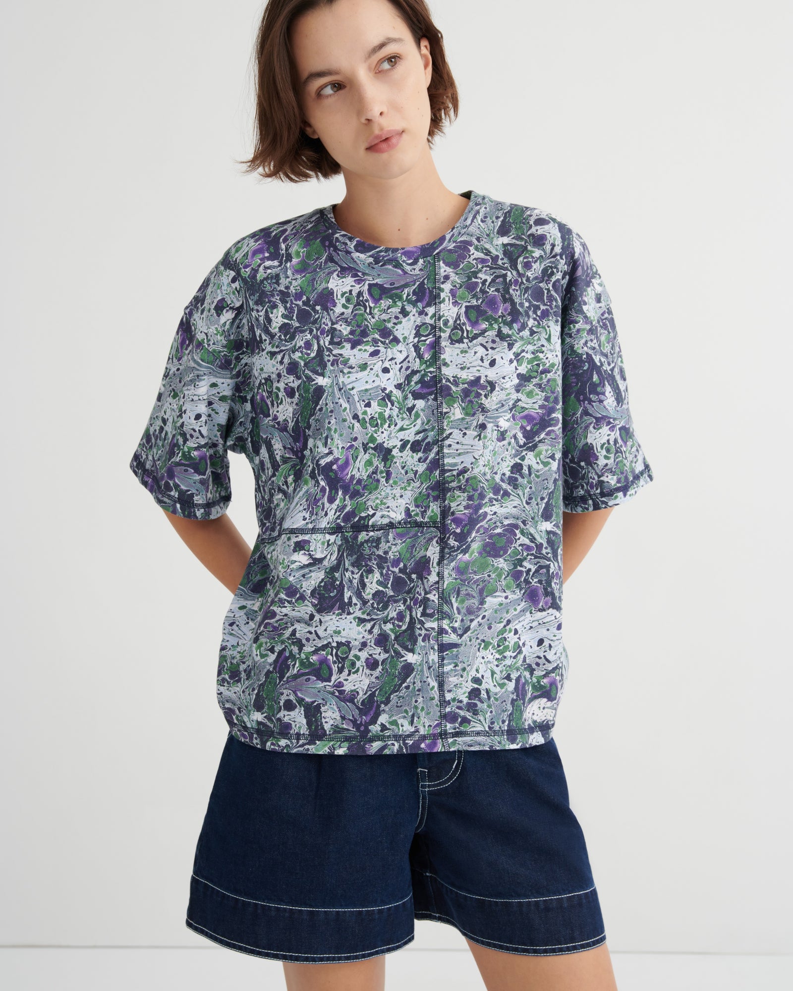 Kowtow Montage Tee - Marbled