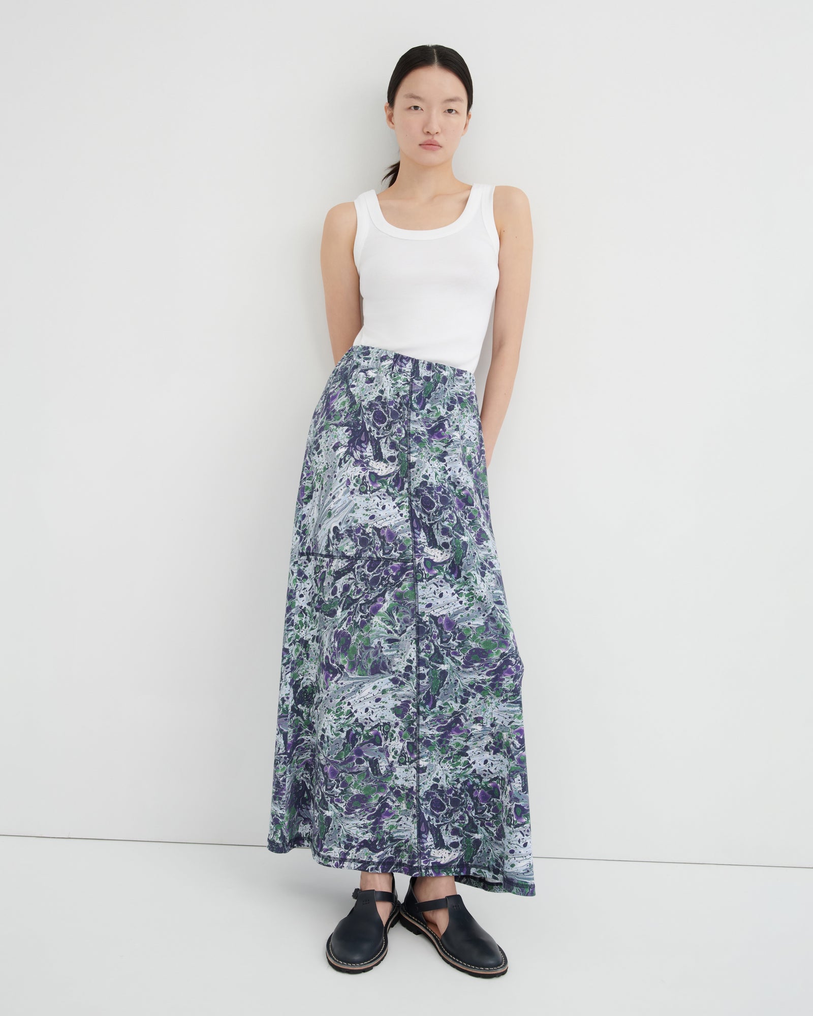 Kowtow Montage Skirt - Marbled