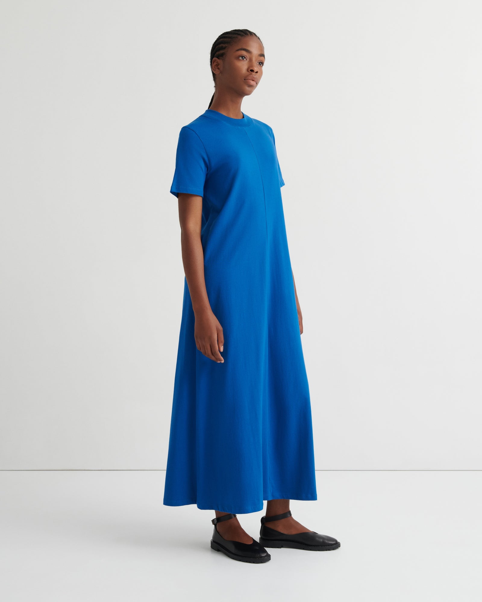 Kowtow Topic Dress - Blue Orchid
