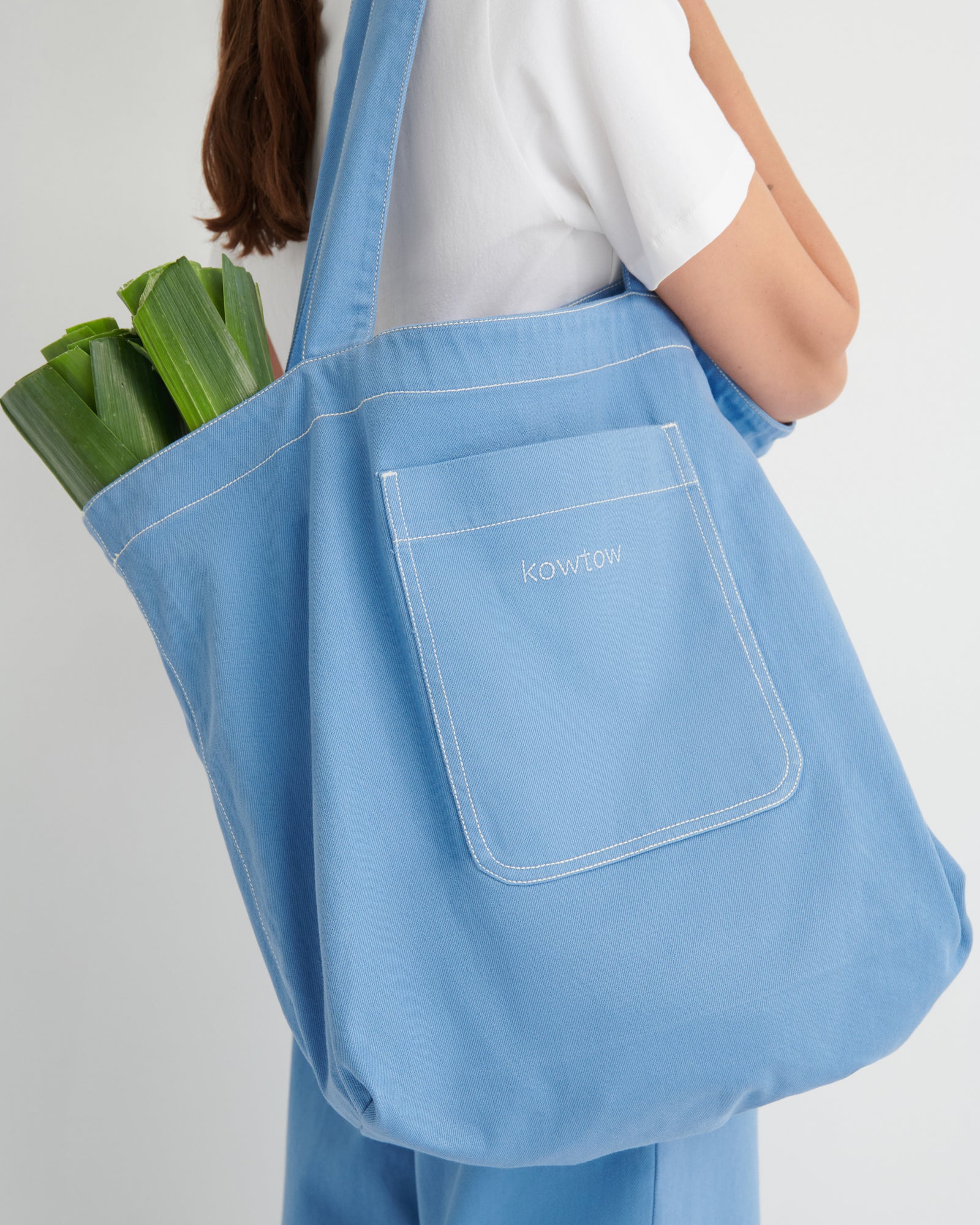 Kowtow Everyday Tote - Sky Denim