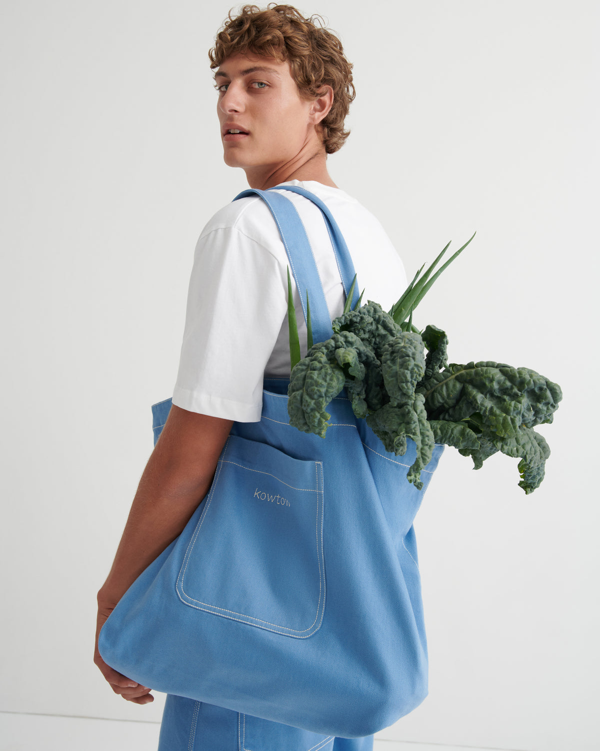 Kowtow Everyday Tote - Sky Denim