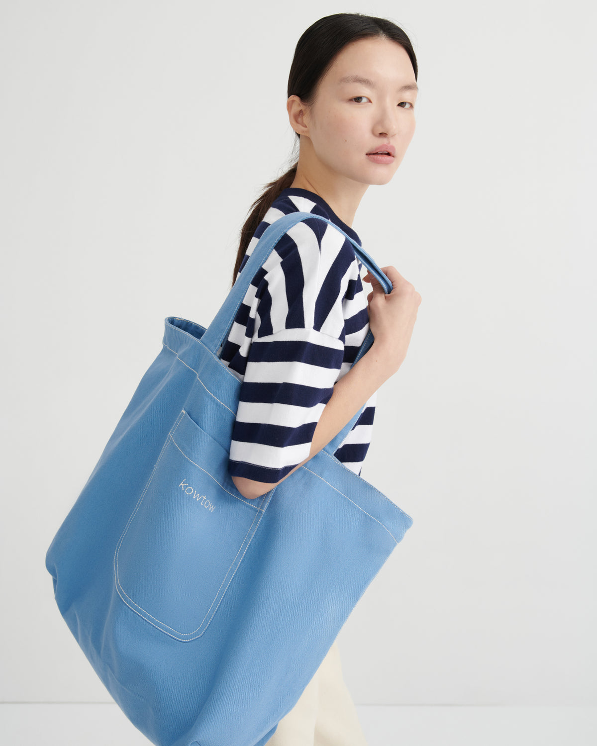 Kowtow Everyday Tote - Sky Denim