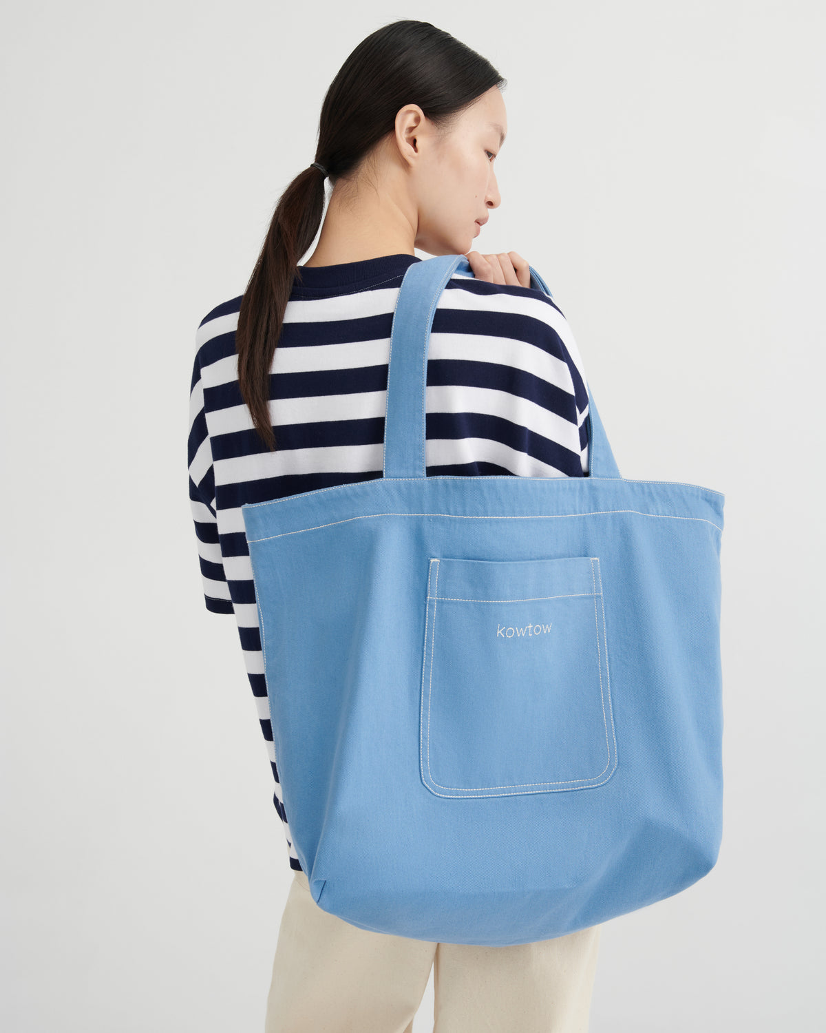 Kowtow Everyday Tote - Sky Denim