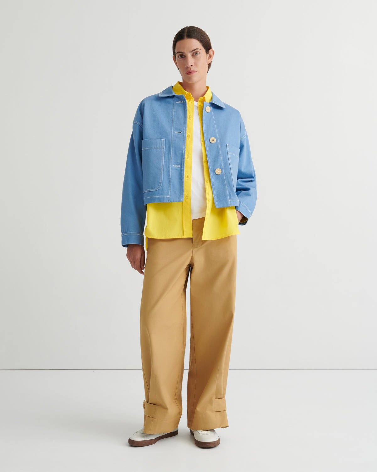Kowtow Ava Jacket - Sky Denim