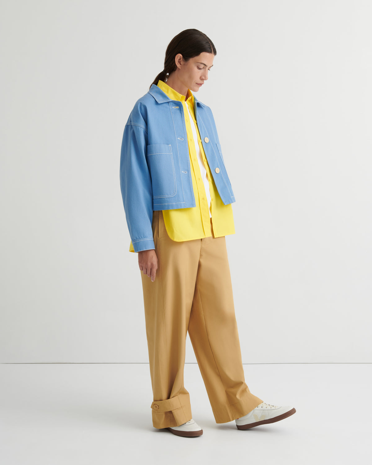 Kowtow Ava Jacket - Sky Denim