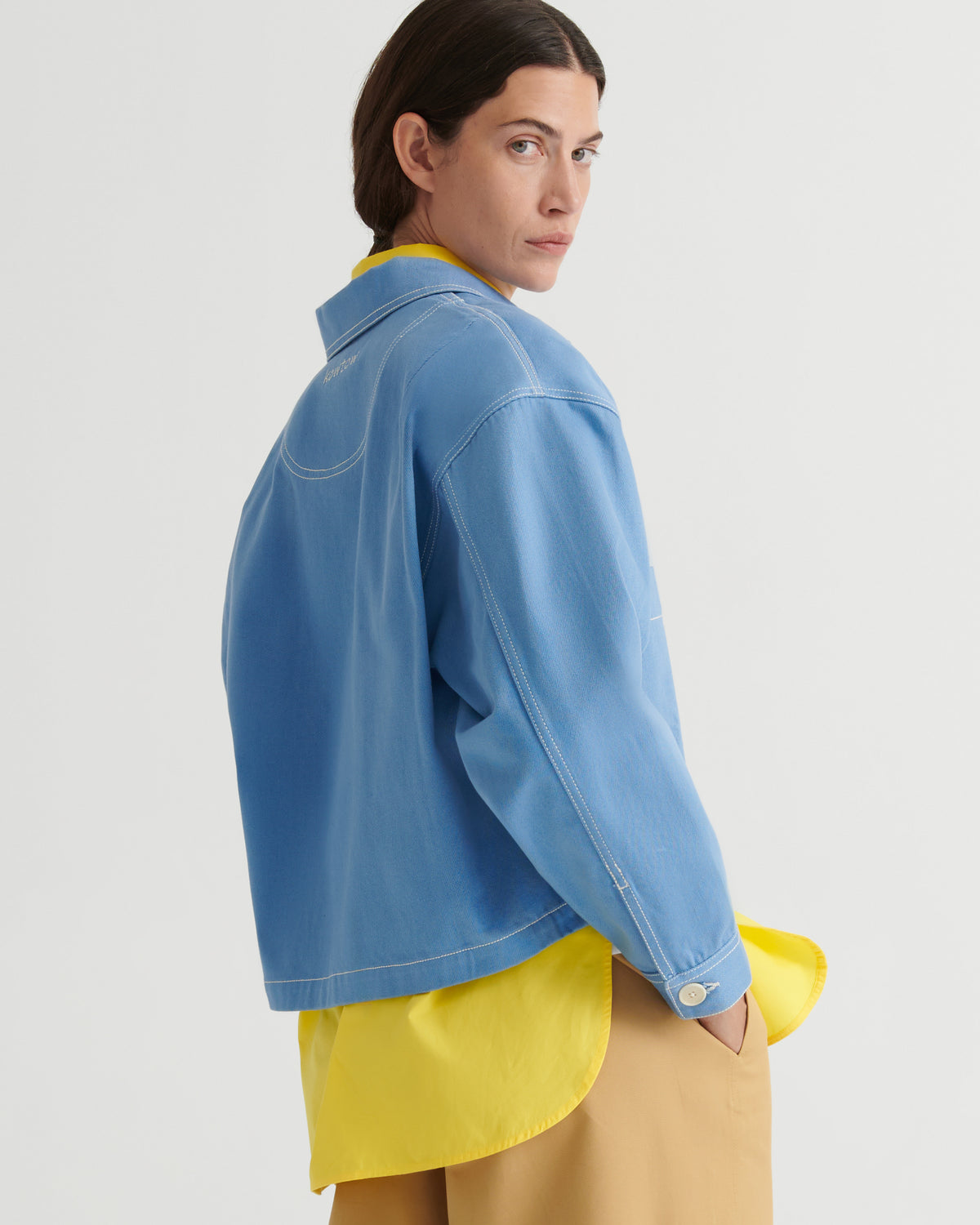 Kowtow Ava Jacket - Sky Denim