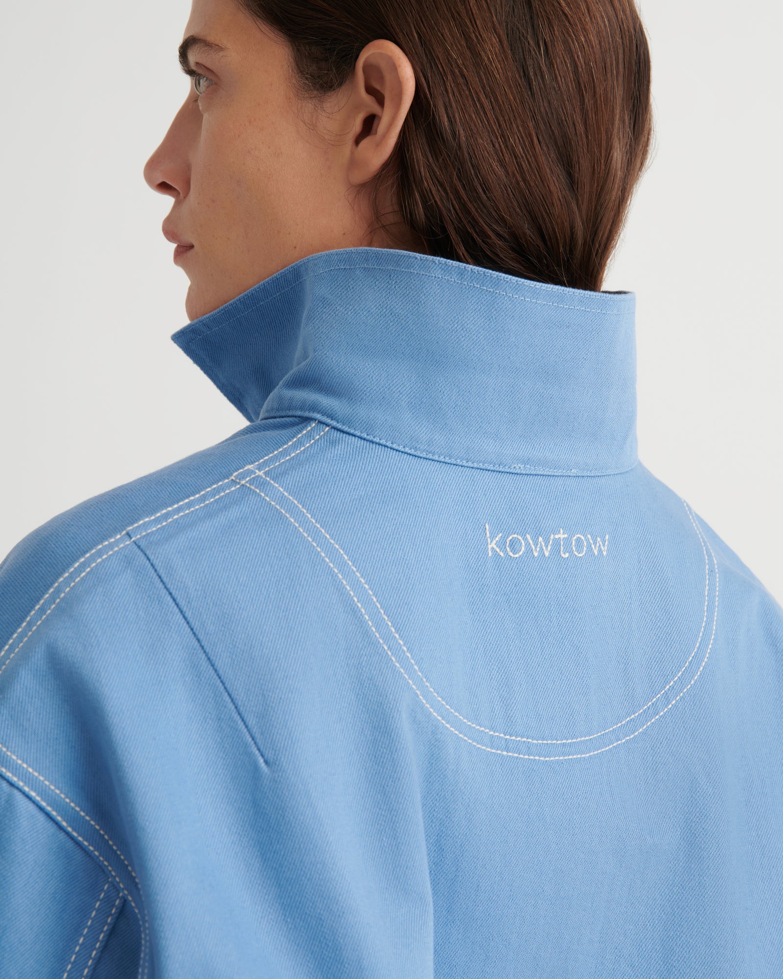 Kowtow Ava Jacket - Sky Denim