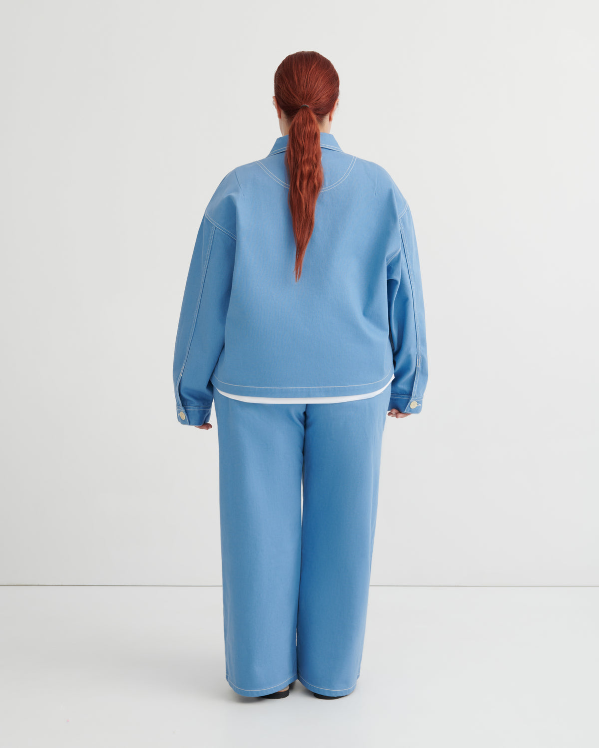 Kowtow Ava Jacket - Sky Denim