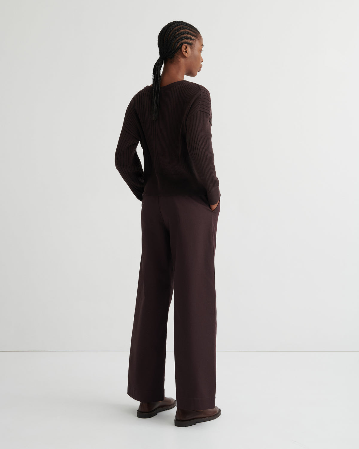 Kowtow Field Cardigan - Sable
