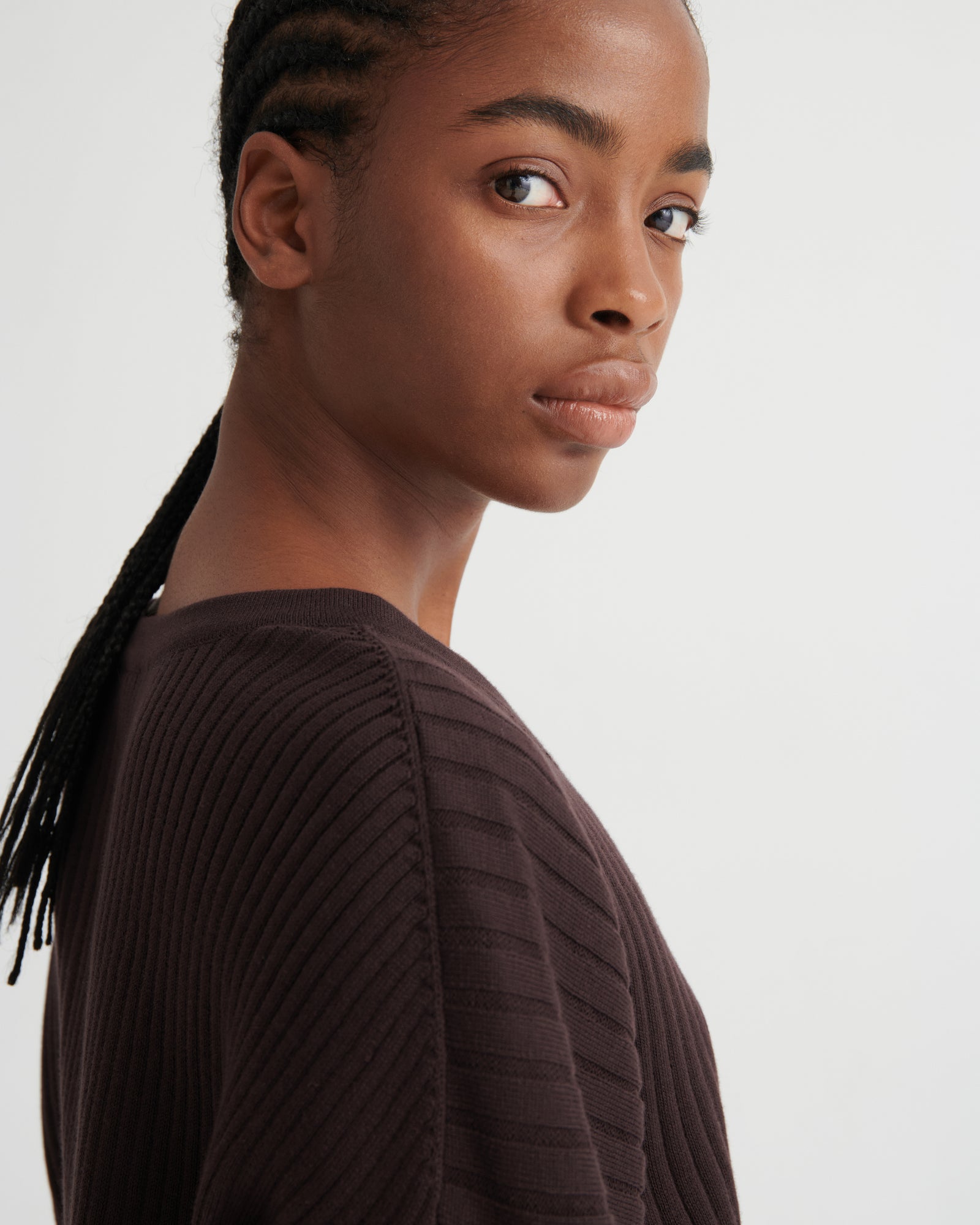 Kowtow Field Cardigan - Sable