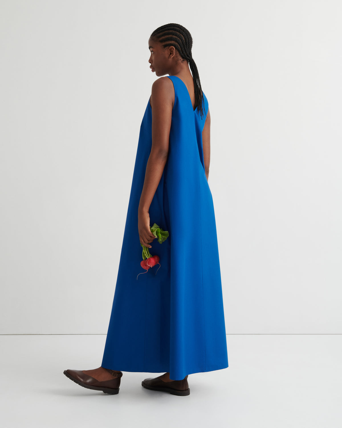Kowtow Eventide Dress - Blue Orchid