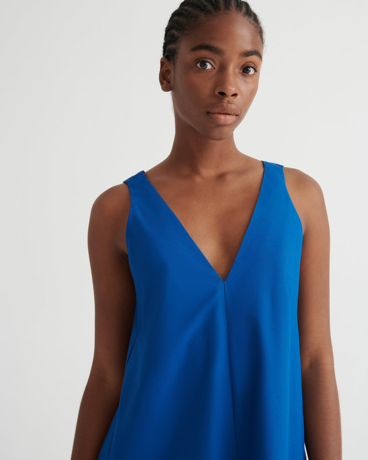 Kowtow Eventide Dress - Blue Orchid