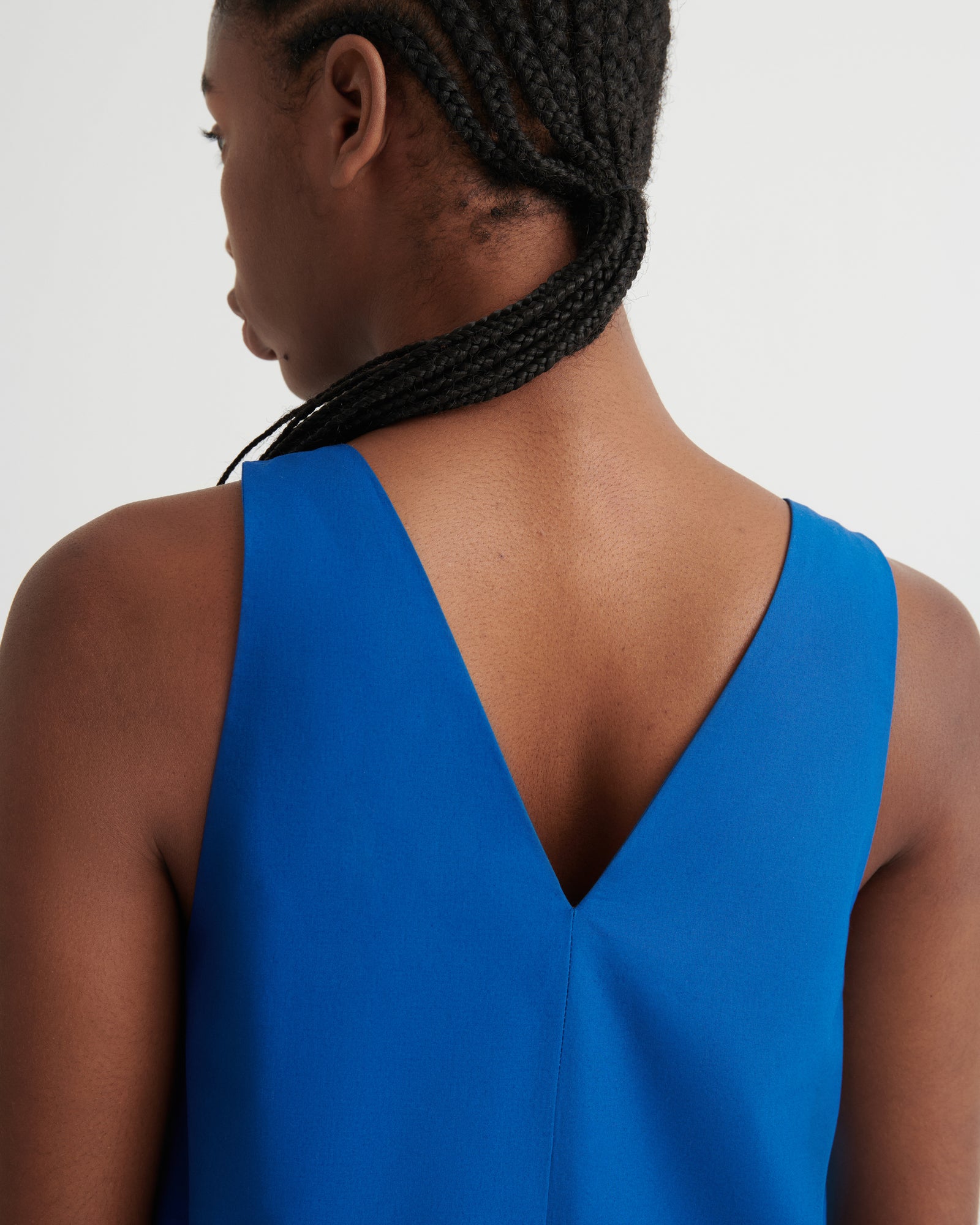 Kowtow Eventide Dress - Blue Orchid