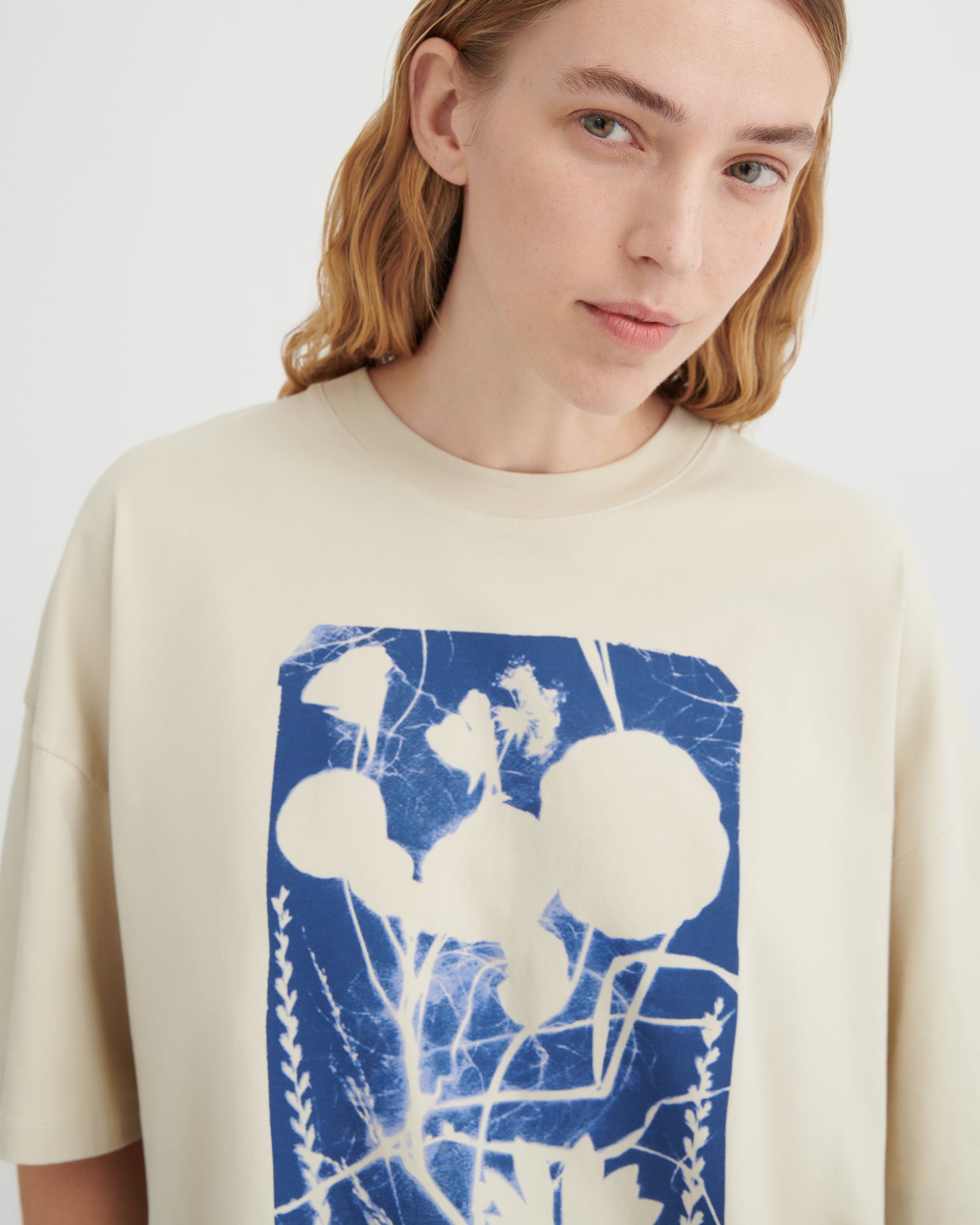 Kowtow Cyanotype Tee - Stone