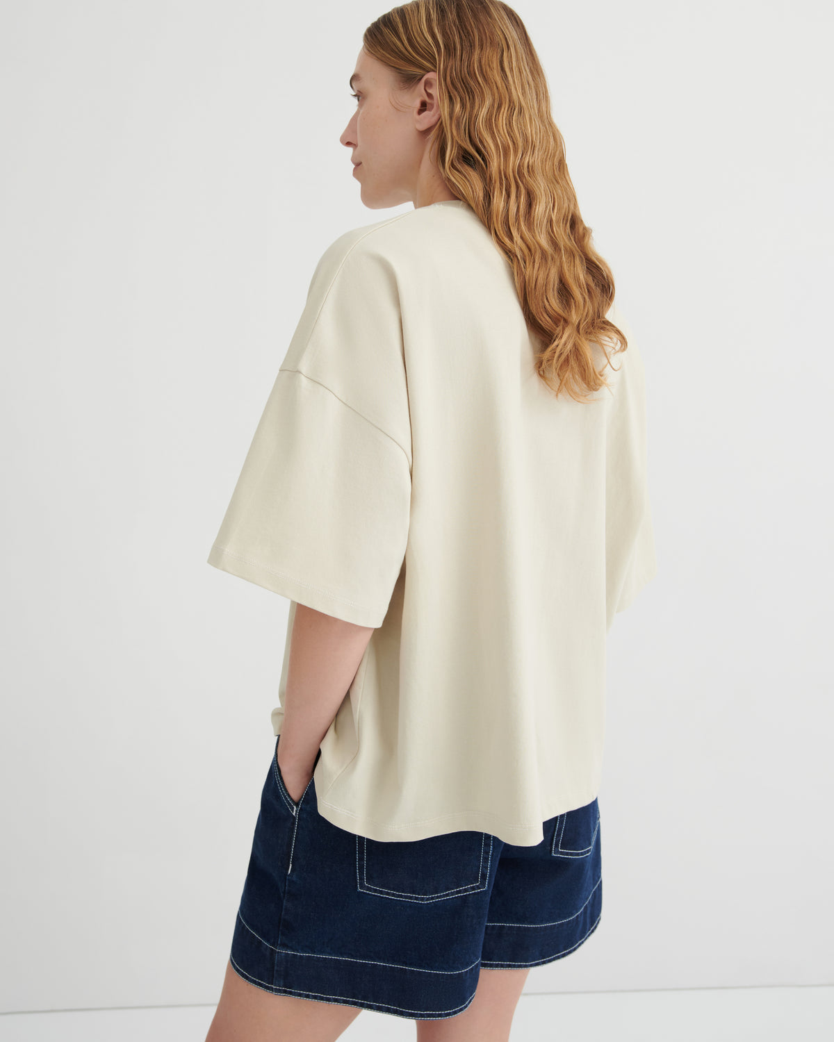 Kowtow Cyanotype Tee - Stone