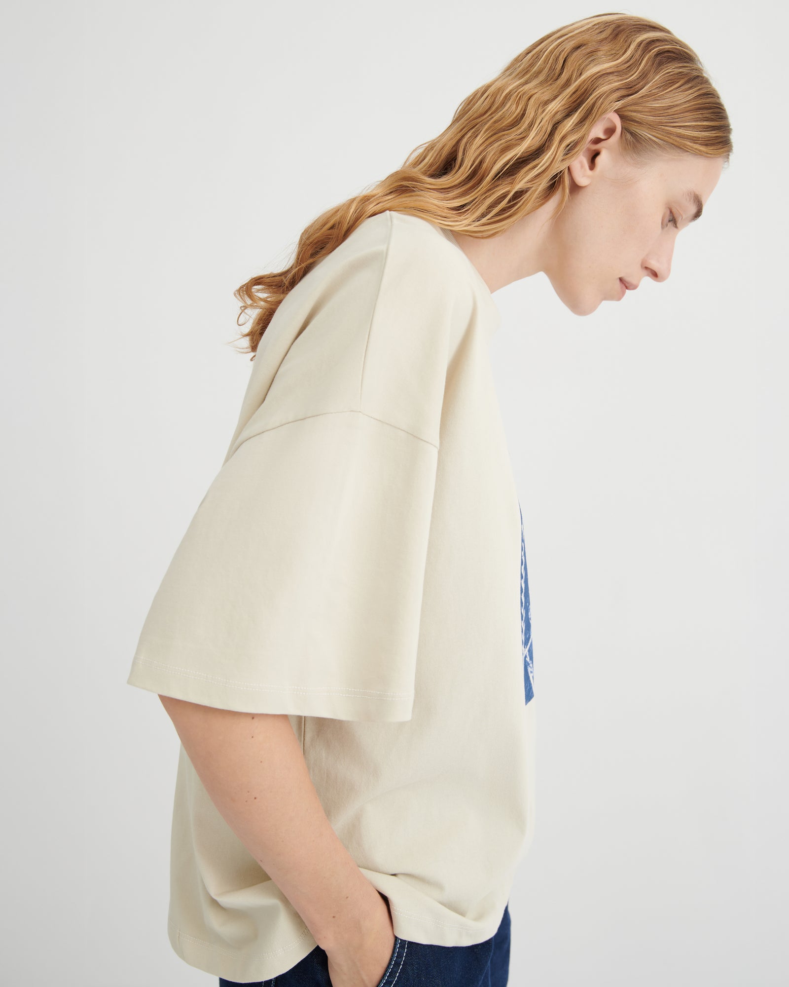 Kowtow Cyanotype Tee - Stone