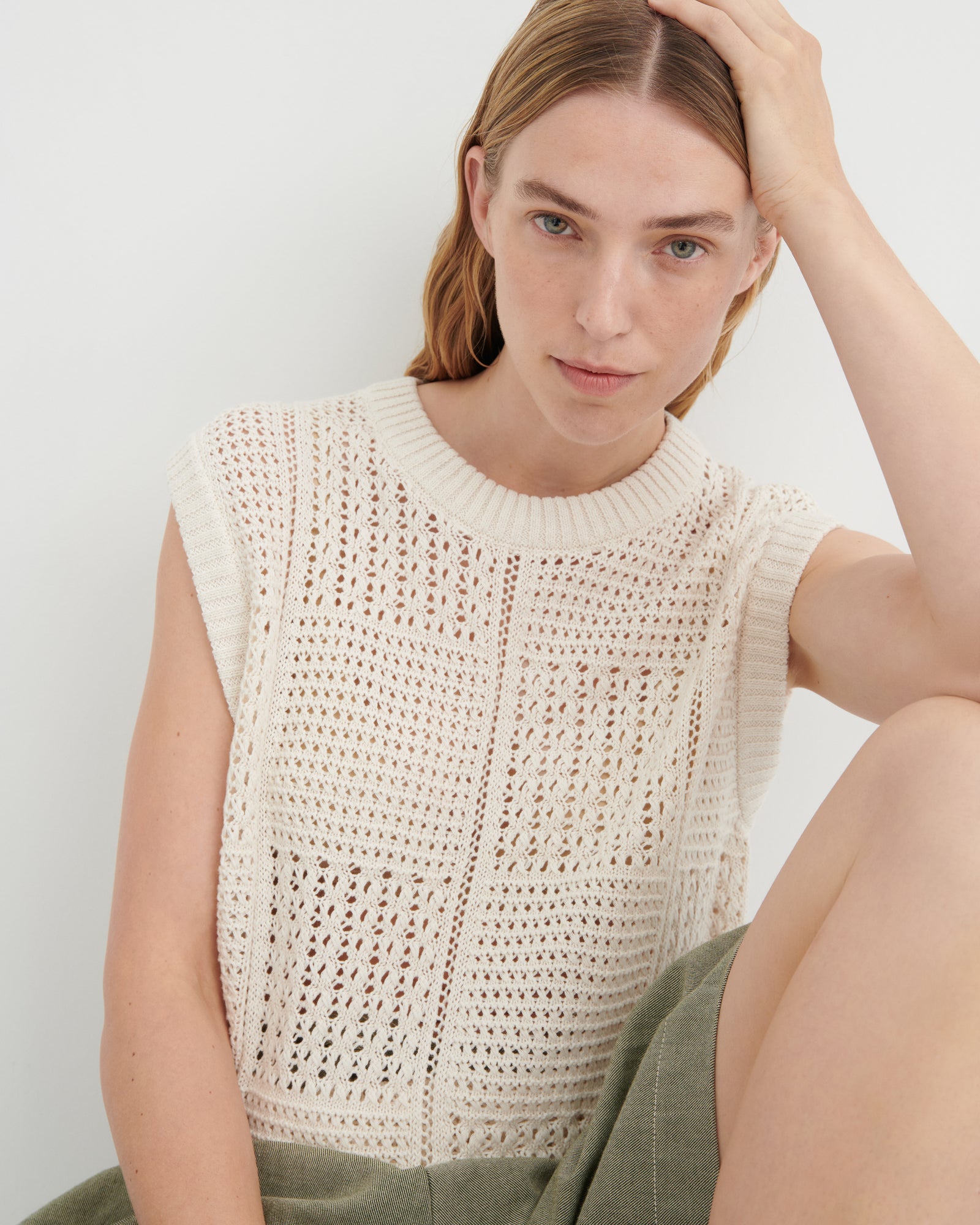 Kowtow Verse Top - Ecru